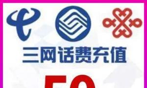 三网50元手机话费充值（每月仅限兑换一次）