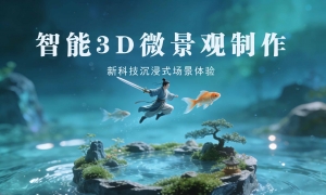 智能3D微景观——新科技沉浸式场景体验