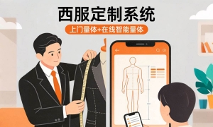 西服定制系统 | 上门量体+在线智能量体H5源码
