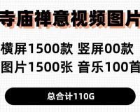 寺庙禅意和尚佛像古建筑香火祈福人物风景高清图片素材